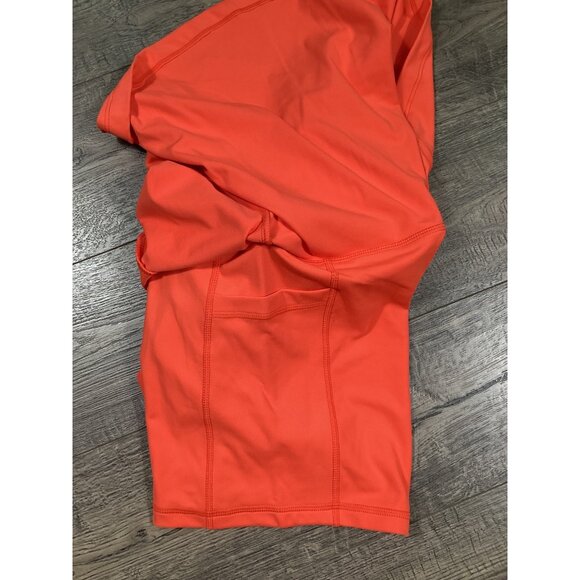 Blogilates Crossover Womens Orange Skort Pockets & Built-In Shorts size S - Picture 5 of 7